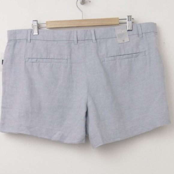 🔴 GAP Linen Tonal Shorts EUC 🛍 Size 12 - Picture 7 of 7